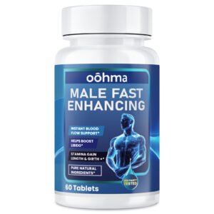 New Male Enhancing Supplement, Designed to be Fast Acting for Blood Flow to Gain Length & Girth + Stamina, Maca, Epimedium, and Other Natural Ingredients, 3rd Party Tested Supplement 60 Tablets